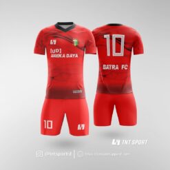 Jersey Futsal Warna Merah Elegan