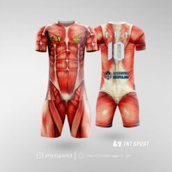 Jersey Futsal Motif Anatomi Tubuh Manusia